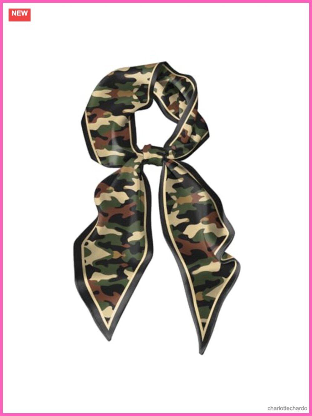 Long Satin Silk Scarf Neck Head Hair Wrap Bag Decoration Women